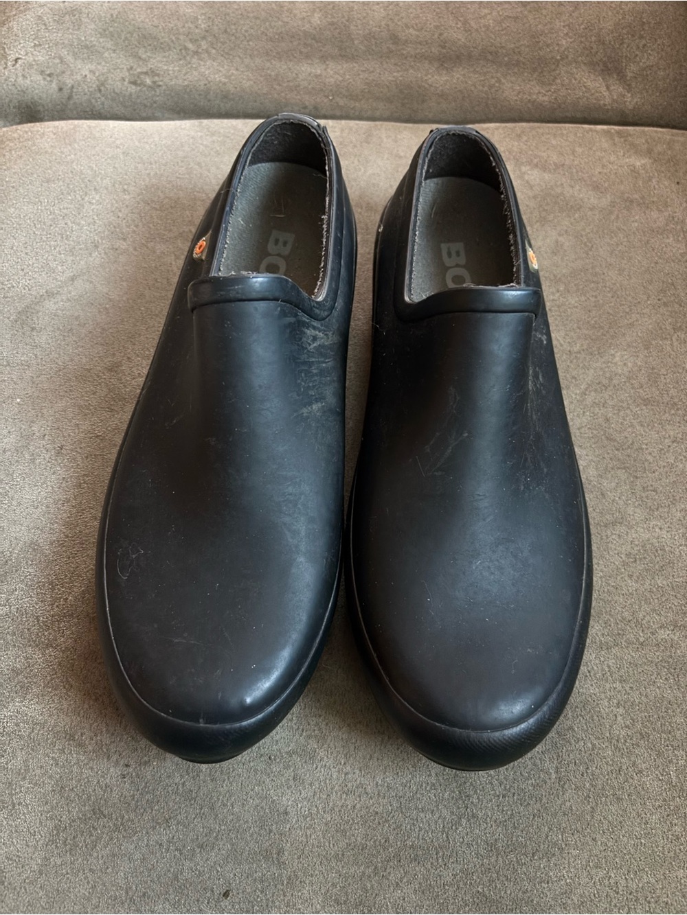 Women's Slip-On Waterproof Clog in Black